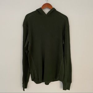 NWOT Rag & bone olive green waffle knit sweatshirt